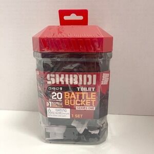 Bonkers Toys Skibidi Toilet‎ Battle Bucket Series 1 20 Battle Figures New Sealed